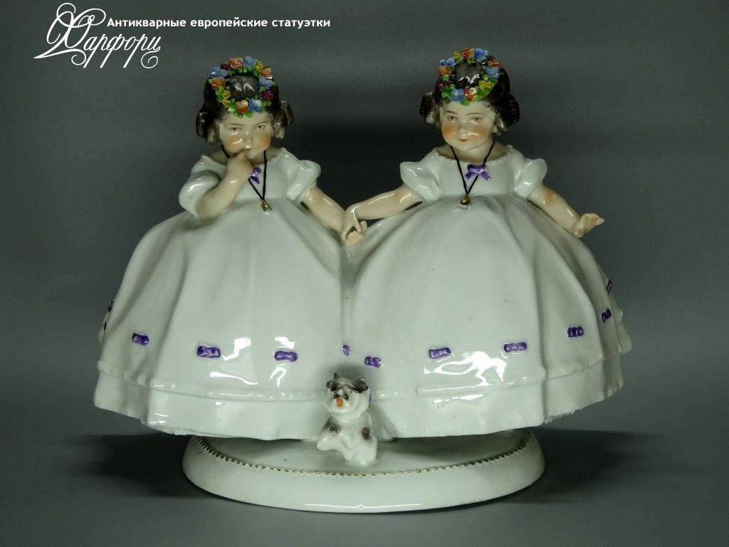 Фарфор, статуэтка, антиквариат, Германия, Muller&Co